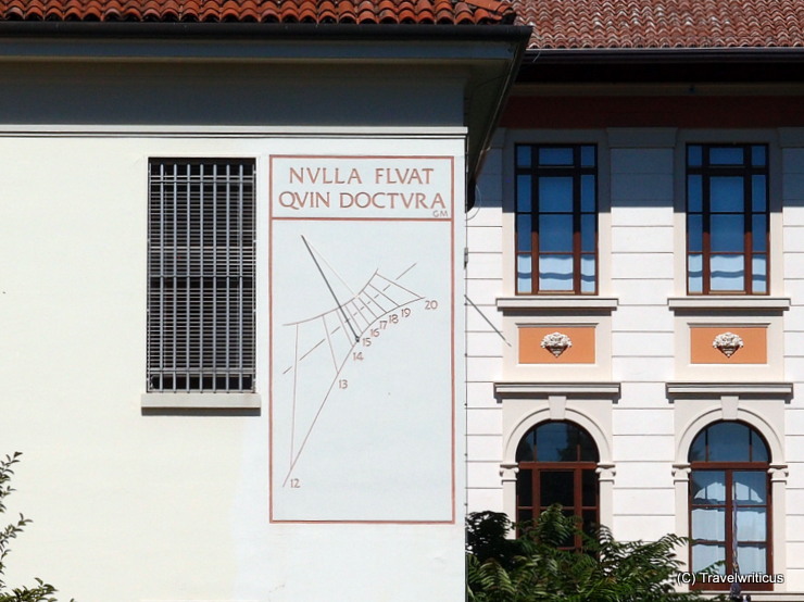 Sundial in Udine, Italy