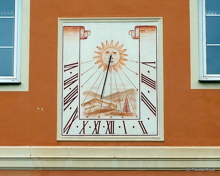 Sundial in Aigen-Schlägl, Austria