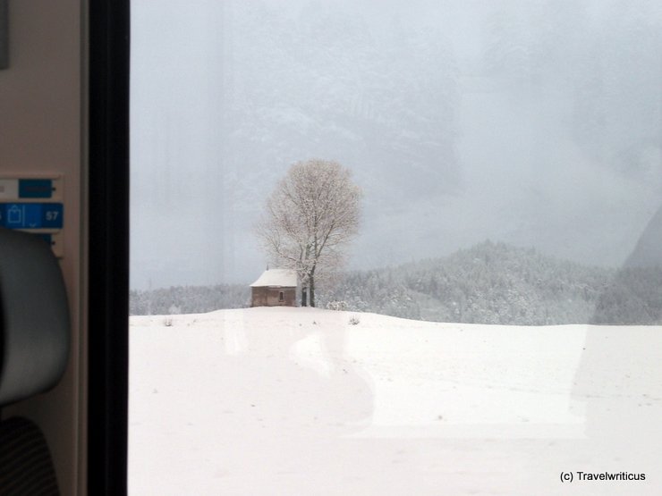 Chapel at the Albula Railway