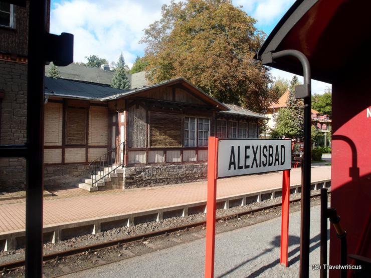 Railway station of Alexisbad, Germany