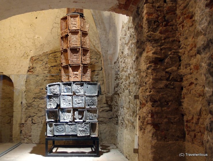 Reconstruction of a Gothic tower stove in Altenburg Abbey