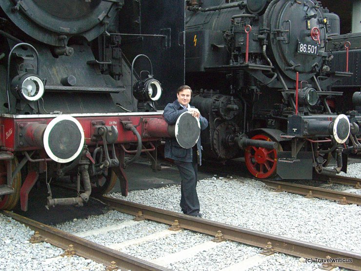 Steam locomotives in Ampflwang, Austria