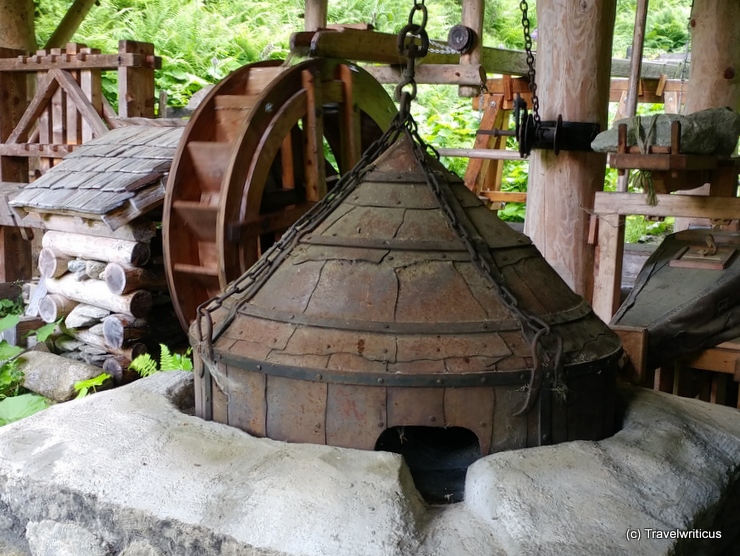 Furnace at the pitmen's world in Angertal