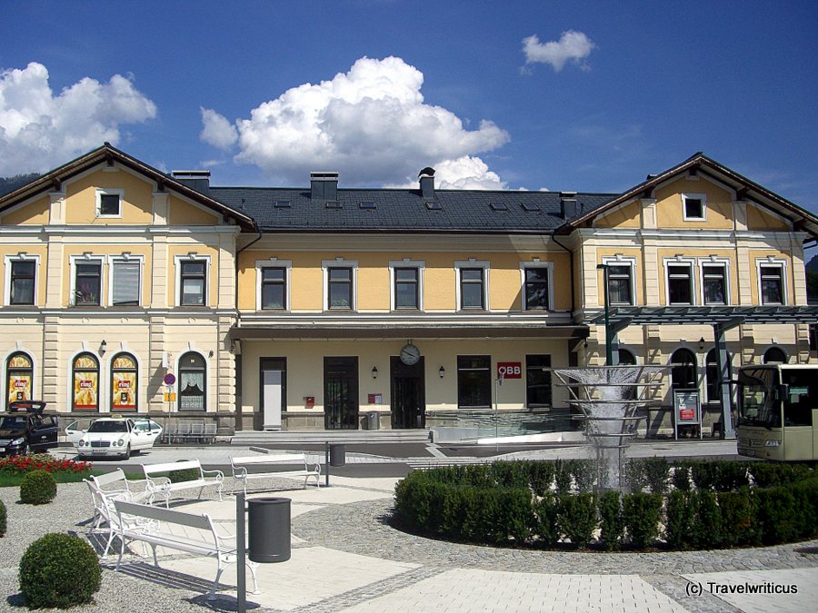 Railway station of Bad Ischl, Austria