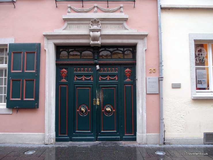 Birthplace of Ludwig van Beethoven in Bonn, Germany