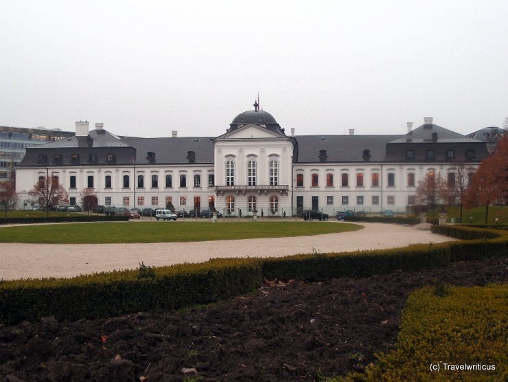Grassalkovich Palace in Bratislava,Slovakia