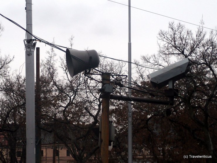 Loudspeaker in Bratislava, Slovakia