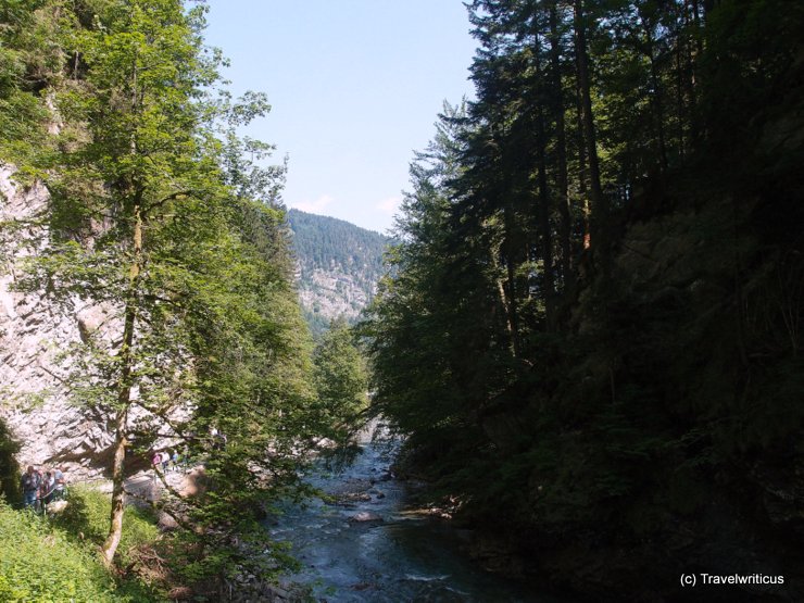 Breitachklamm Gorge near Tiefenbach, Germany