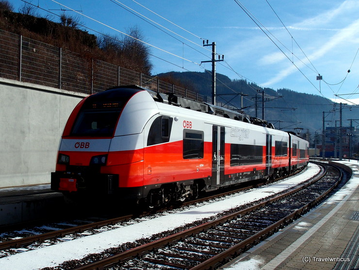 ÖBB BR 4746 'Cityjet' in Bruck an der Mur, Austria