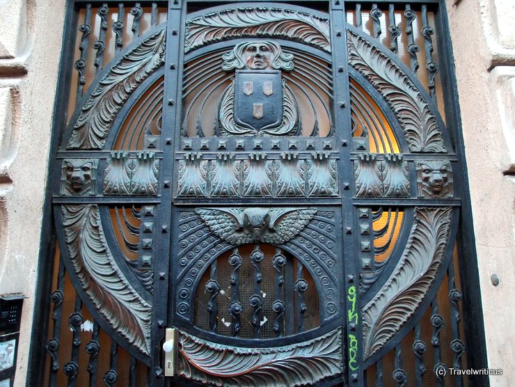 Amazing door near Keleti Pu, Budapest