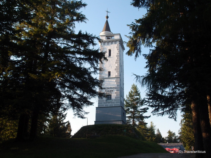 Archduke John Tower on top of the Bürgeralpe in Mariazell, Austria