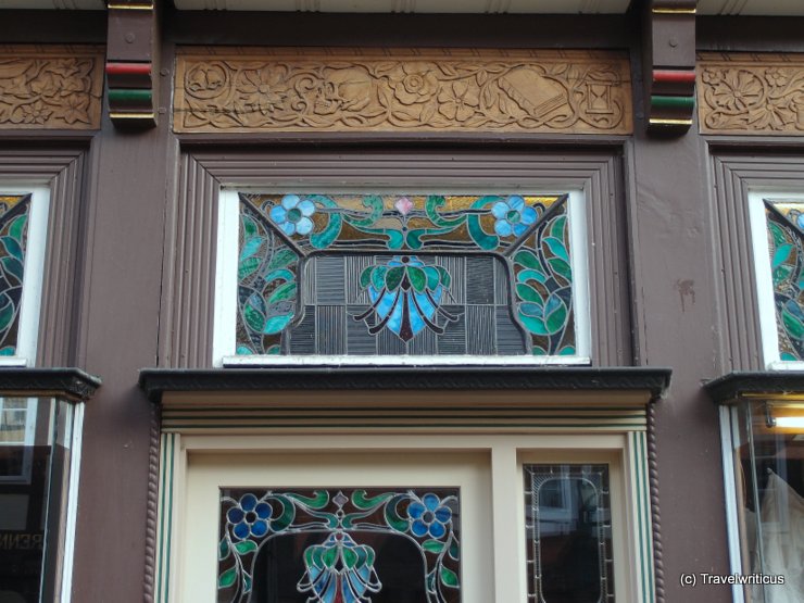 Beautiful fanlight in Celle, Germany