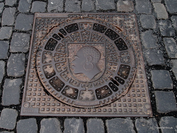 Manhole cover of Coburg, Germany