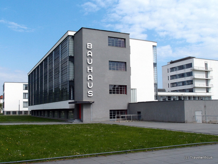 Bauhaus building in Dessau-Roßlau