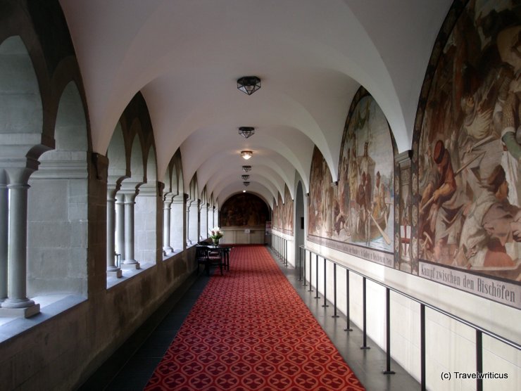 Cloister at Dominicans Island in Constance, Germany