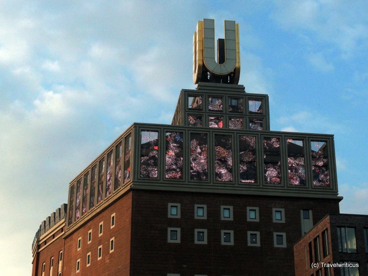 U-Turm Bilderuhr in Dortmund, Germany