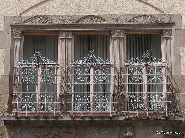 Smithery at the Johannes Lang House in Erfurt, named after a companion of Martin Luther