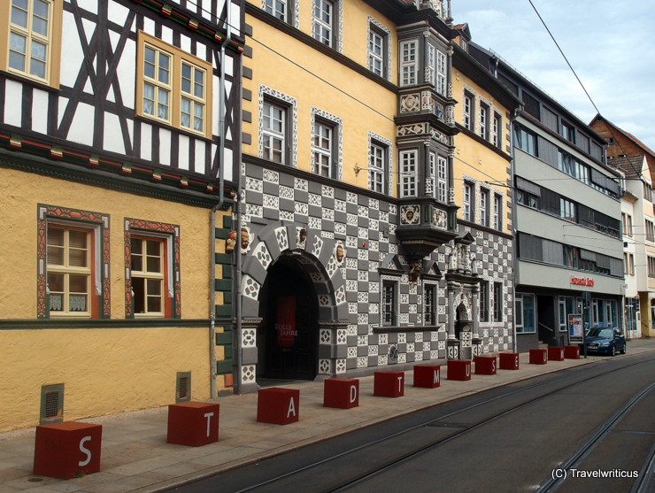 Municipal museum of Erfurt inside a 17th century Renaissance building in Thuringia, Germany