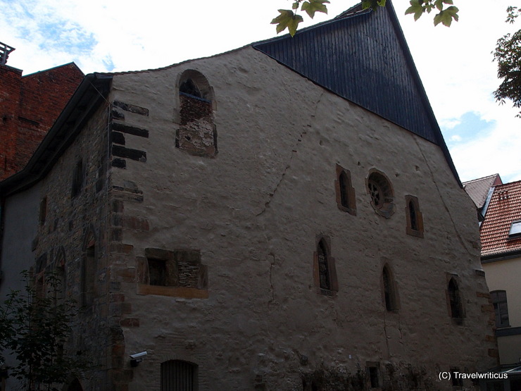 Old synagogue (11th century) of Erfurt, Germany