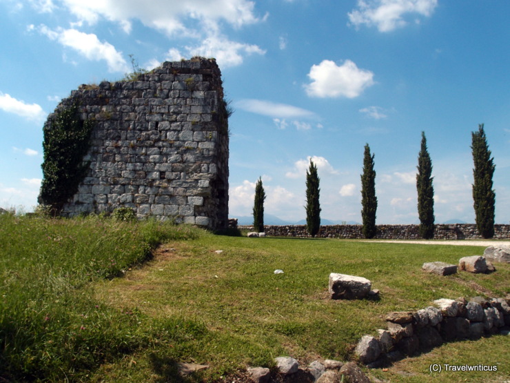 Castle ruin of Fagagna in Friuli, Italy