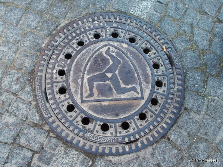 Manhole cover in Füssen, Germany