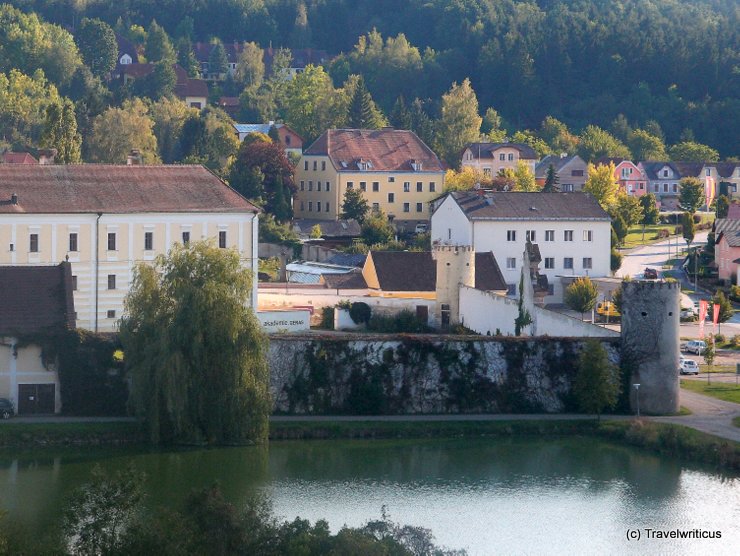 View from my hotel room in Geras, Austria