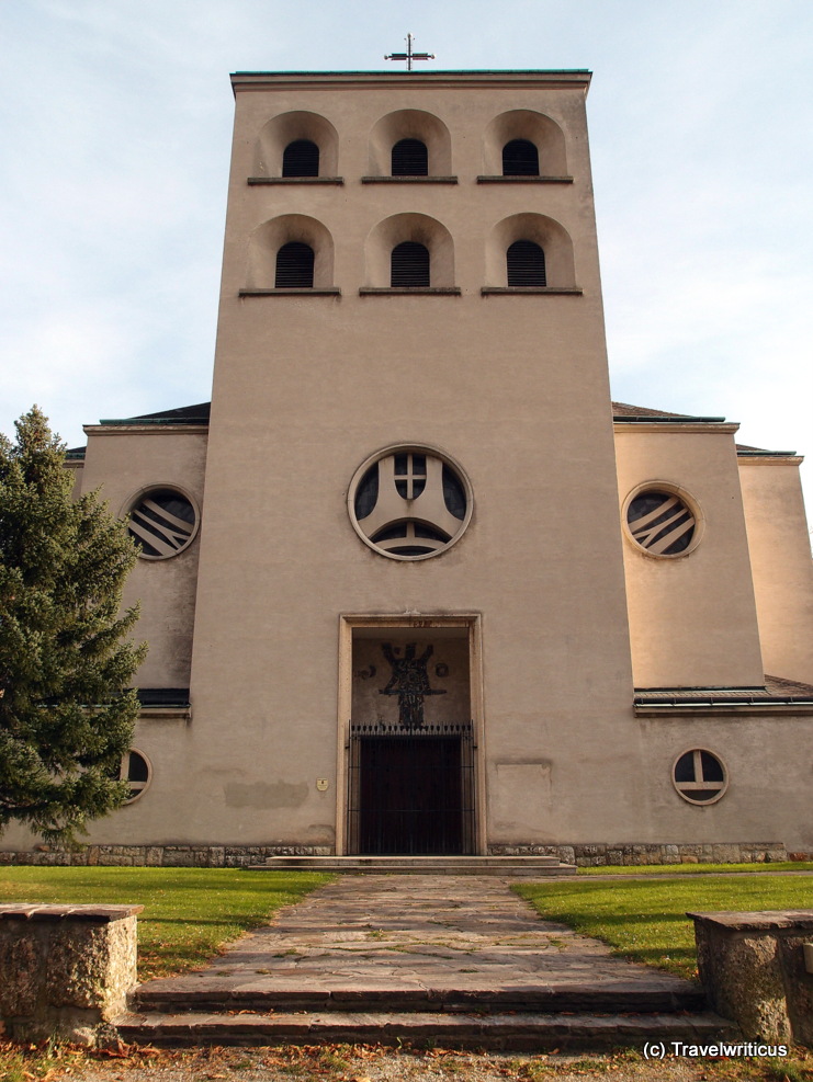 Christ the King Church (Christkönigskirche) in Gloggnitz, Austria