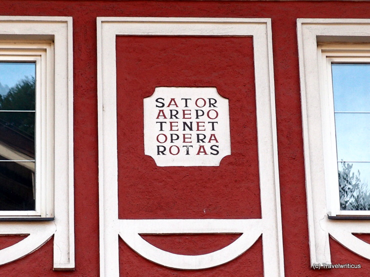 Satore square in Golling / Salzach, Austria