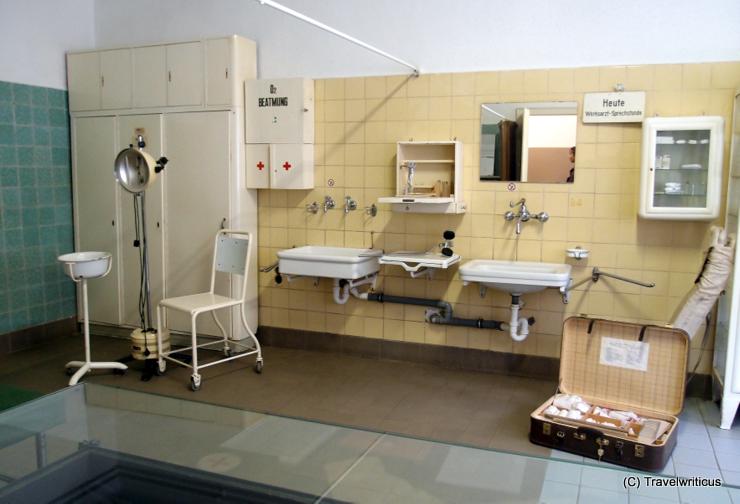 First aid room at Rammelsberg mine near Goslar, Germany