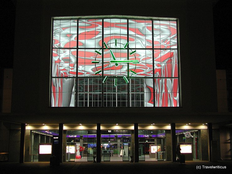 Frontview of Graz Central Station
