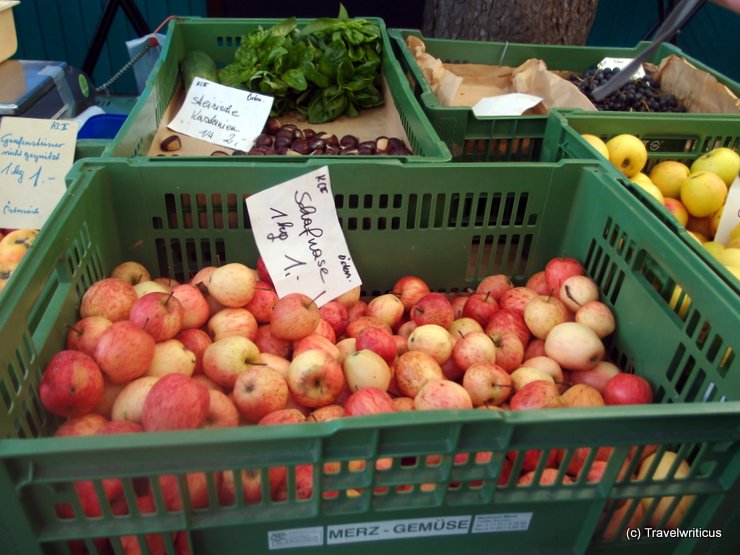 Schafnase at farmer market in Graz