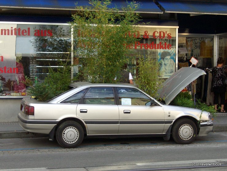 Greened car by Bijari in Graz, Austria