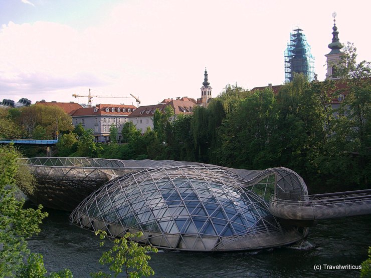 Murinsel in Graz, Austria