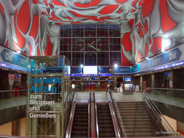 Entrance hall of Graz central station