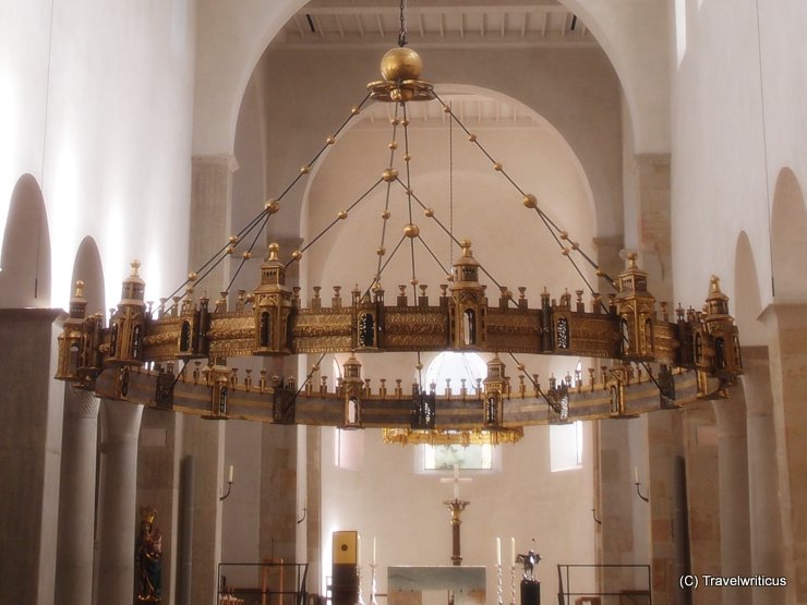 Hezilo chandelier (11th century) in Hildesheim, Germany