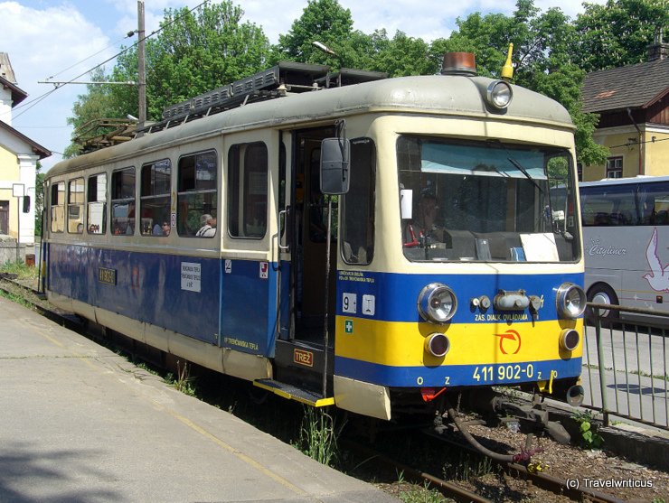 Interurban from Trenčianska Teplá to Trenčianske Teplice