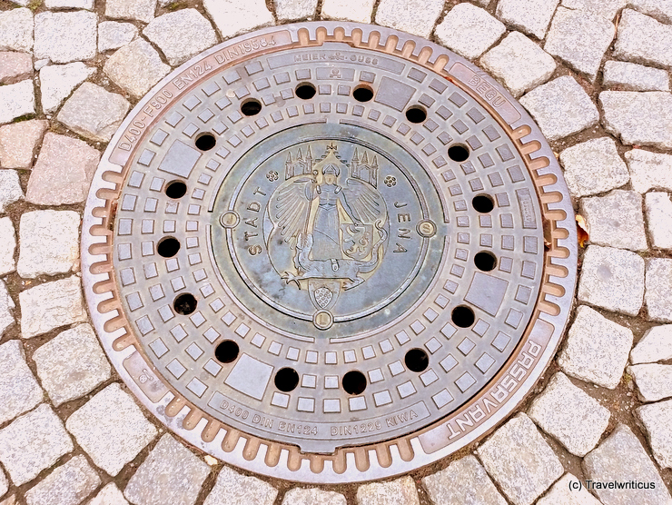 Manhole cover in Jena