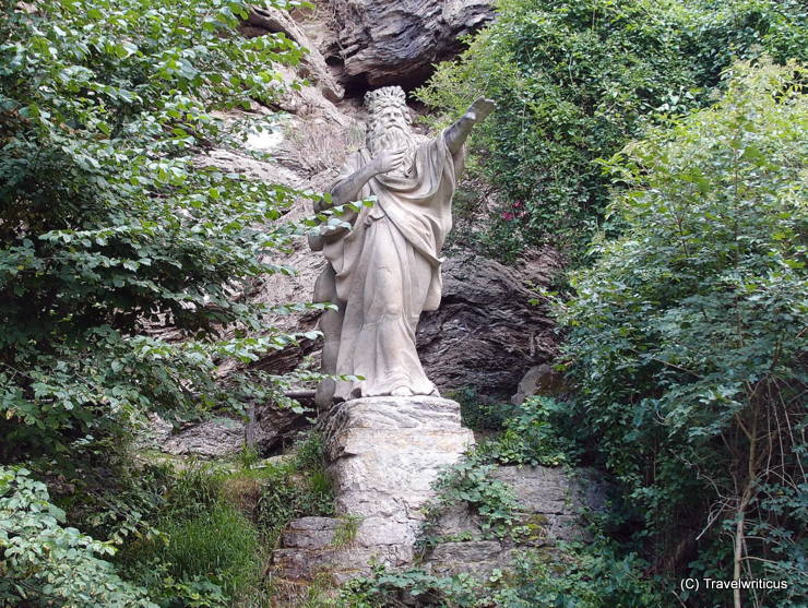 Sculpture of the Erlkönig in Jena, Germany
