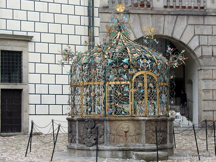 Well at Jindřichův Hradec, Czech Republic