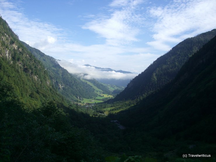 View from the Lärchwandlift in Kaprun