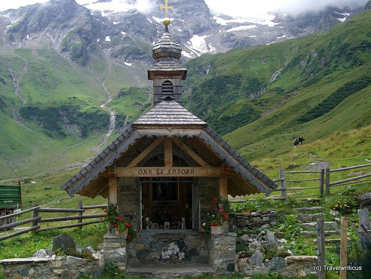 Chapel near Wasserfallboden in Kaprun, Austria