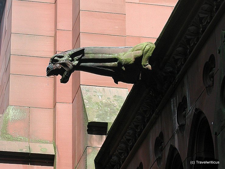 Gargoyle at a chapel in Karlsruhe, Germany