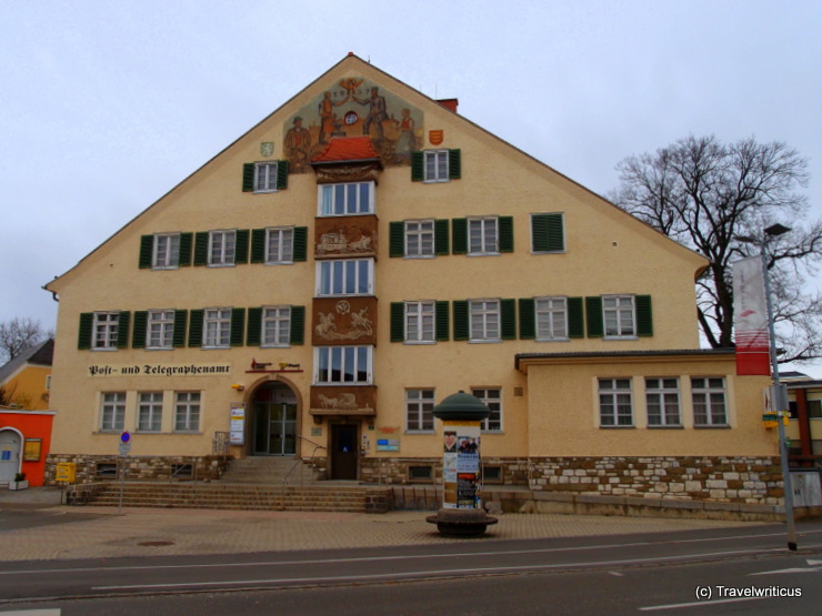 Post office building dating back to 1937 in Knittelfeld, Austria