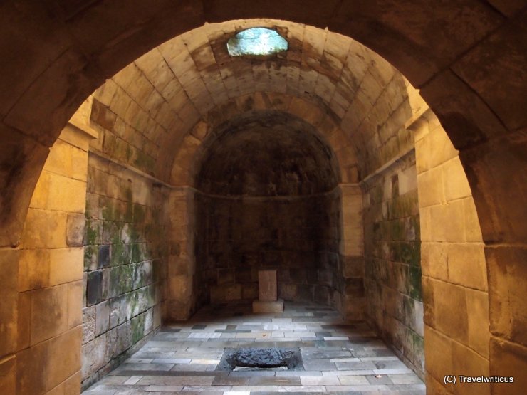 Sacral room of the templar at Lockenhaus Castle in Burgenland, Austria