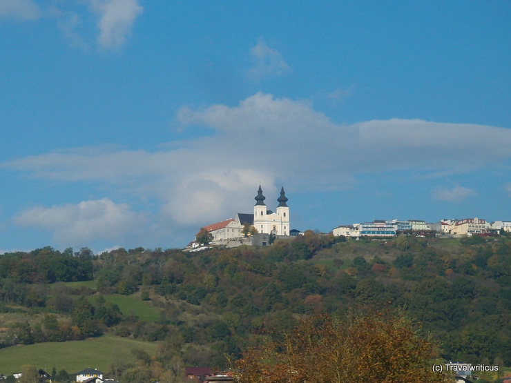 Railview of the pilgrimage church Maria Taferl