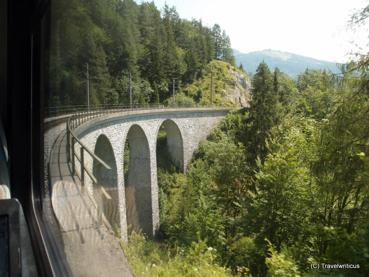 One of numerous viaducts at the Mariazell Railway in Austria