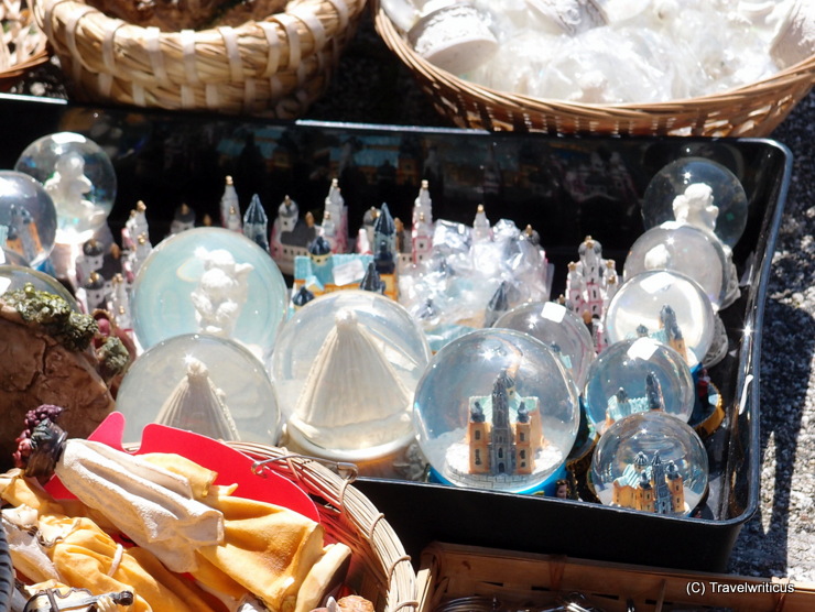 Snow globes, a typical souvenir of Mariazell, Austria