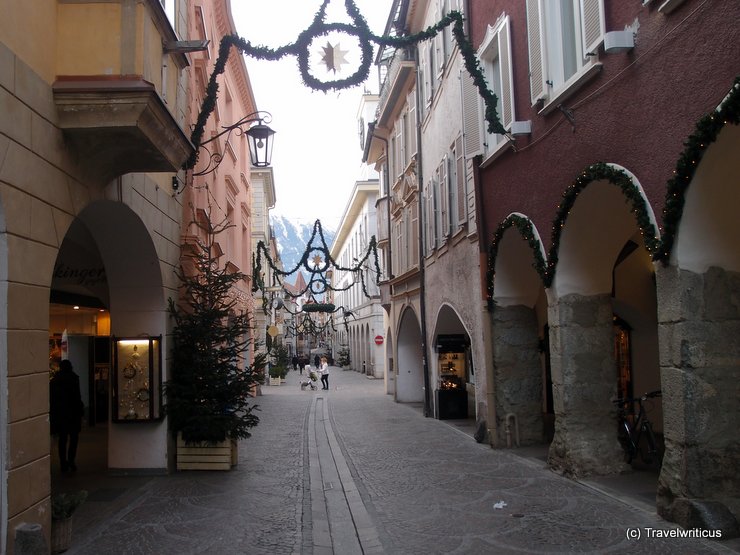 Laubengasse in Merano, Italy