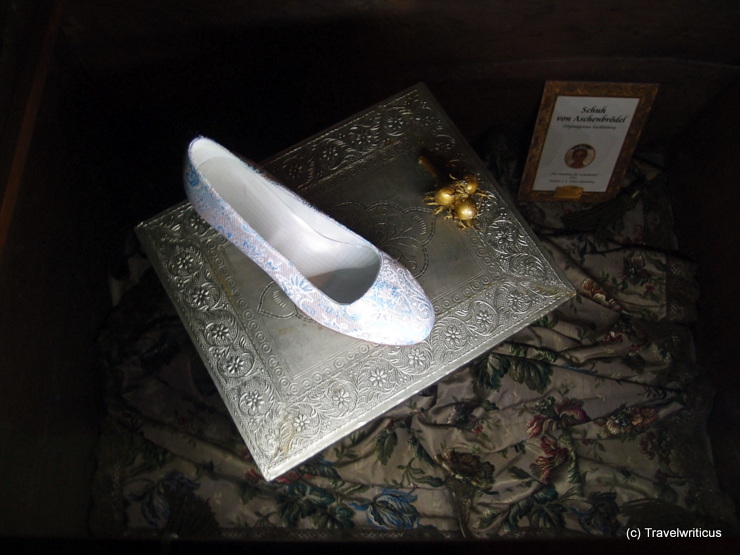 Shoe from the movie 'Three wishes for Cinderella'