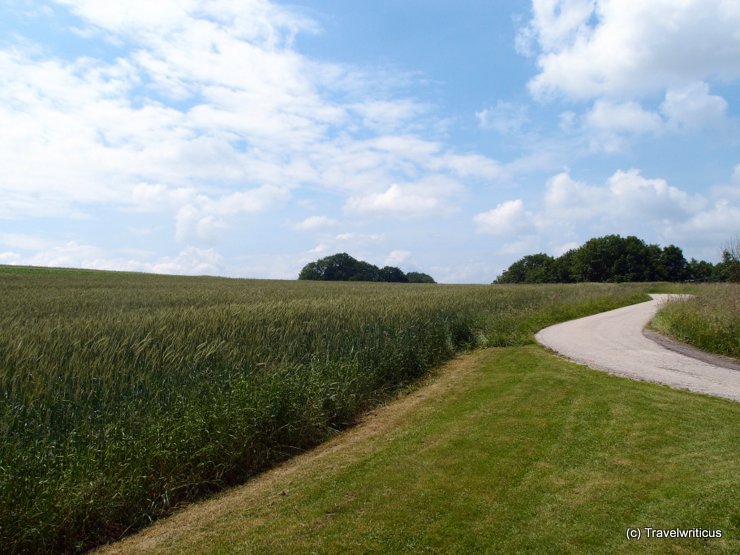 Landscape along the Mostviertler Schienenradl